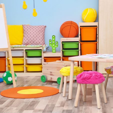 Beautiful interior of children room